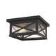 Brookside 2-Light Outdoor Ceiling Light