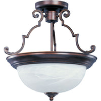 Essentials 2-Light Semi-Flush Mount