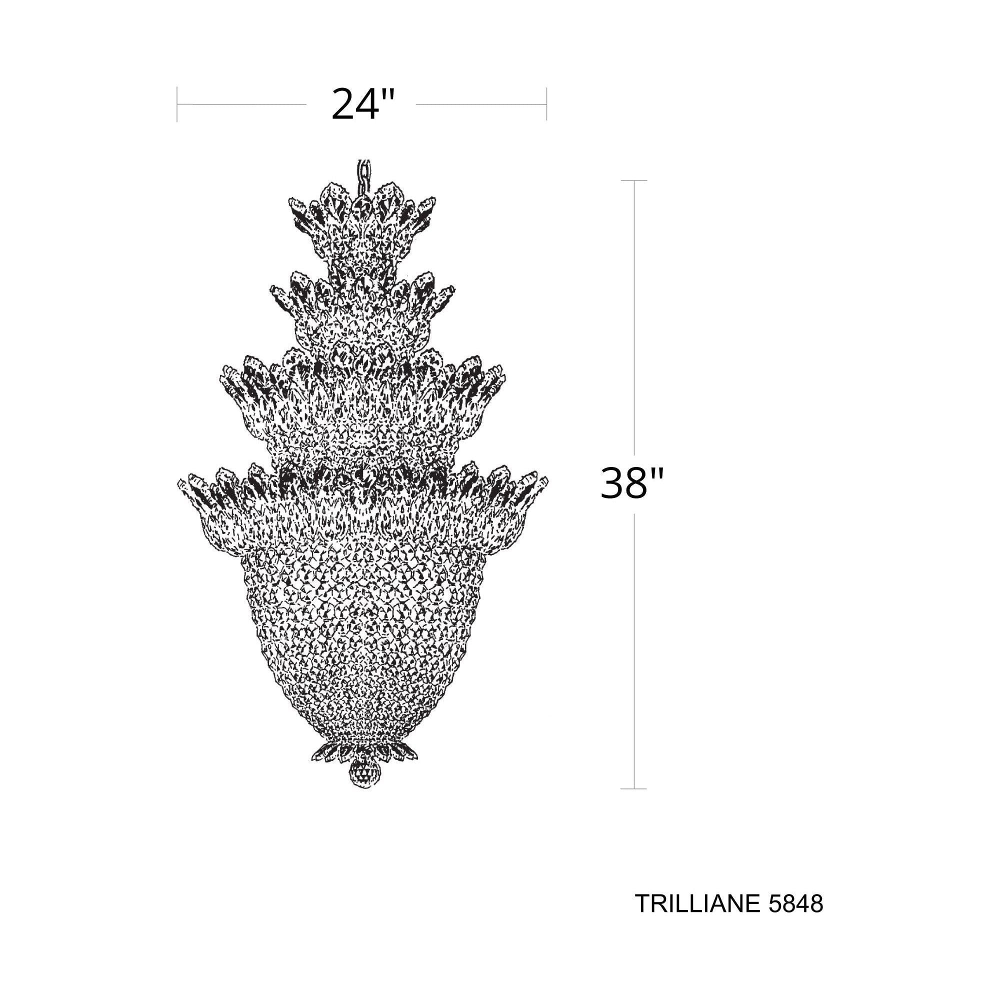 Trilliane 24-Light Chandelier