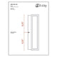 Baden 1-Light Small Outdoor Wall Light