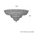 Petit Crystal Deluxe 6-Light Flush Mount