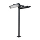 39" 8' Pole Mount with Double Crossbar