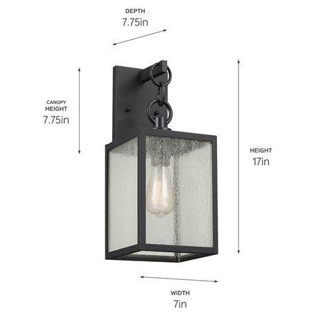 Lahden 17" 1-Light Outdoor Wall Light