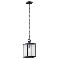 Lahden 17.25" 1-Light Outdoor Convertible Pendant/Semi Flush