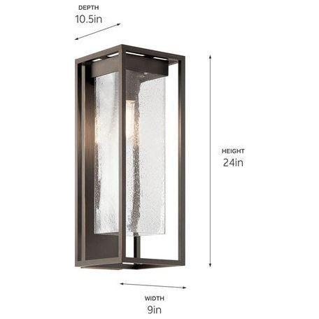 The Mercer 24" 1-Light Outdoor Wall Light