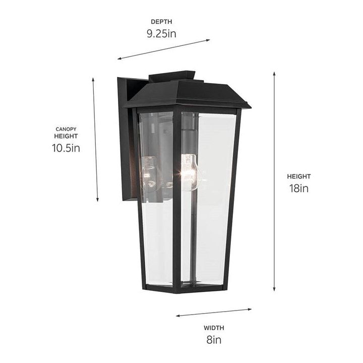 Mathus 18" 1-Light Outdoor Wall Light