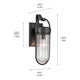 Brix 16" 1-Light Outdoor Wall Light