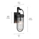 Brix 19.25" 1-Light Outdoor Wall Light
