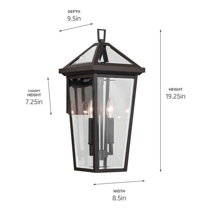 Regence 19.25" 2-Light Outdoor Wall Light