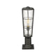 Helix 1-Light Outdoor Pier Mounted Fixture