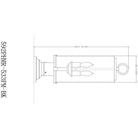 Z-Lite - Sana 2-Light Outdoor Pier Mount - Lights Canada