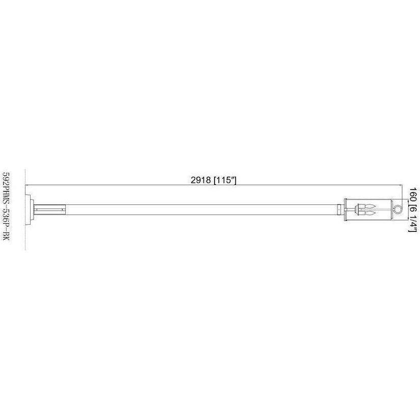 Z-Lite - Sana 2-Light Outdoor Post Light - Lights Canada