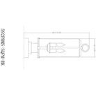 Z-Lite - Sana 2-Light Outdoor Pier Mount - Lights Canada