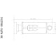 Z-Lite - Sana 2-Light Outdoor Pier Mount - Lights Canada