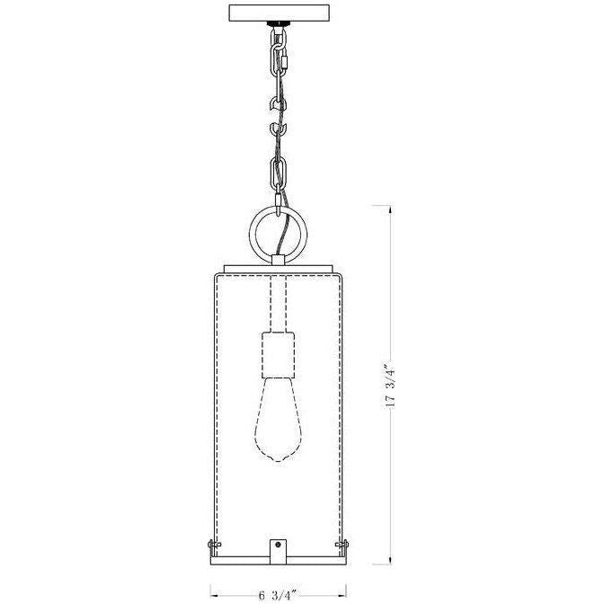 Z-Lite - Sana 1-Light Outdoor Pendant - Lights Canada