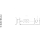 Z-Lite - Sana 2-Light Outdoor Pier Mount - Lights Canada
