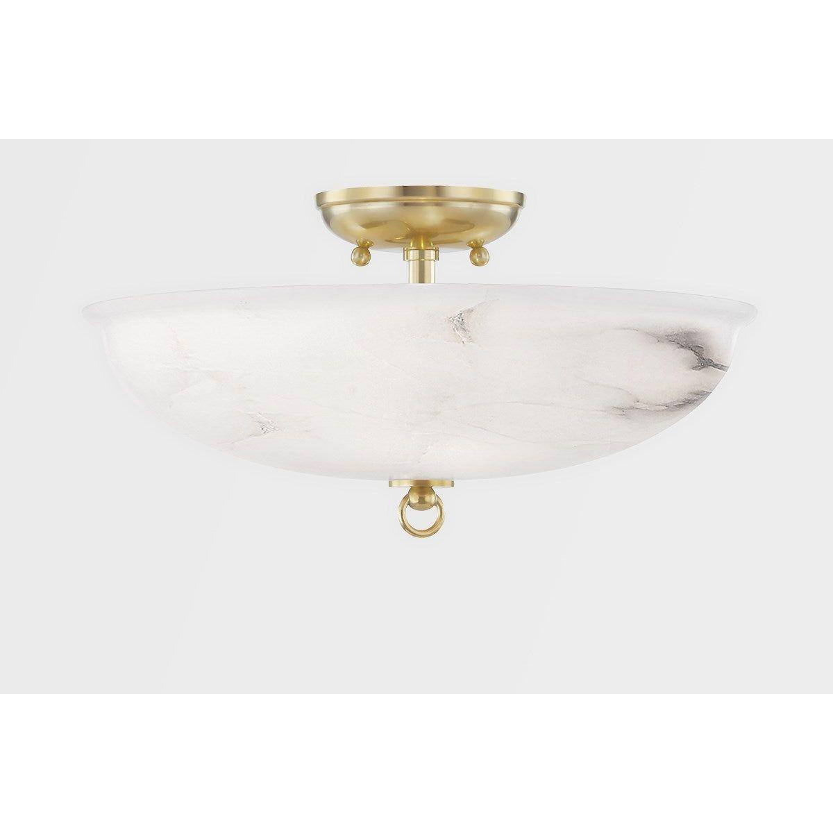 Somerset 3-Light Semi Flush