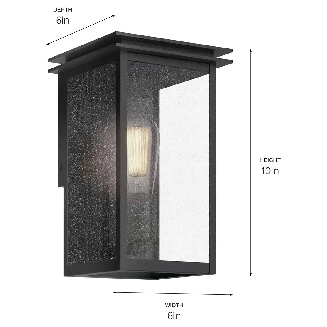 Arkville 10" 1-Light Outdoor Wall Light