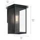 Arkville 10" 1-Light Outdoor Wall Light