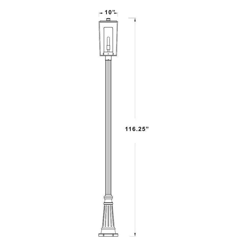 Sheridan 1-Light Outdoor Post Mounted Fixture