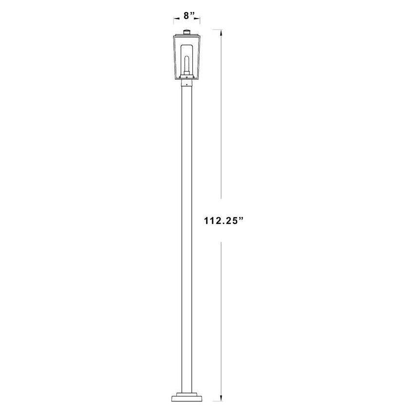 Sheridan 1-Light Outdoor Post Mounted Fixture