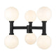Laurent 6-Light 34.5" Outdoor Post Mount Fixture