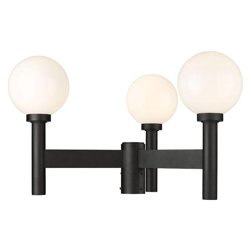 Laurent 3-Light 18" Outdoor Post Mount Fixture