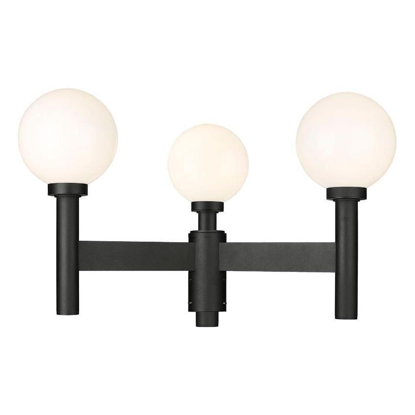 Laurent 3-Light 18" Outdoor Post Mount Fixture