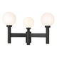 Laurent 3-Light 18" Outdoor Post Mount Fixture