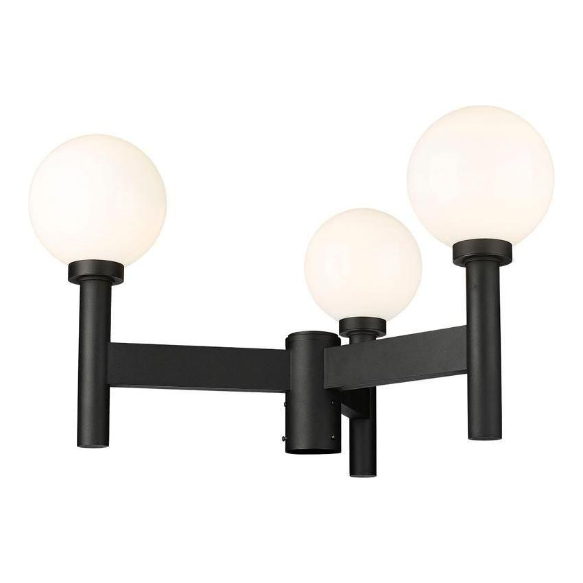 Laurent 3-Light 18" Outdoor Post Mount Fixture