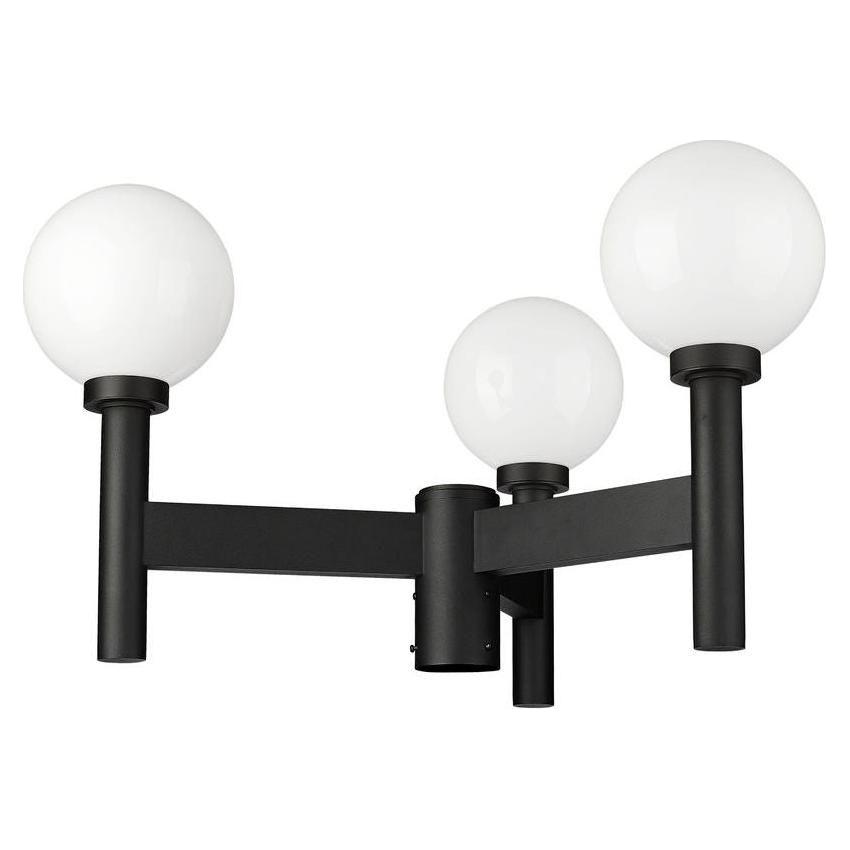 Laurent 3-Light 18" Outdoor Post Mount Fixture