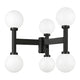 Laurent 6-Light 27" Outdoor Post Mount Fixture