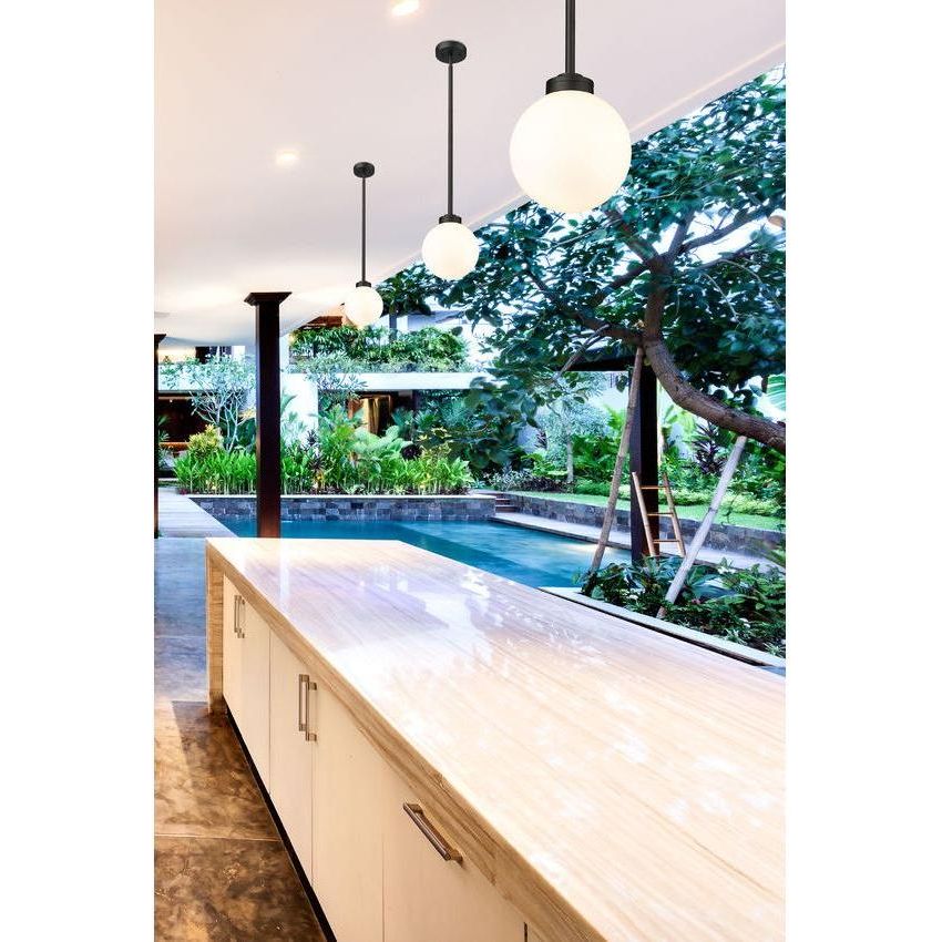 Laurent 1-Light 8" Outdoor Pendant