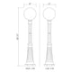 Laurent 1-Light Outdoor Post Mounted Fixture