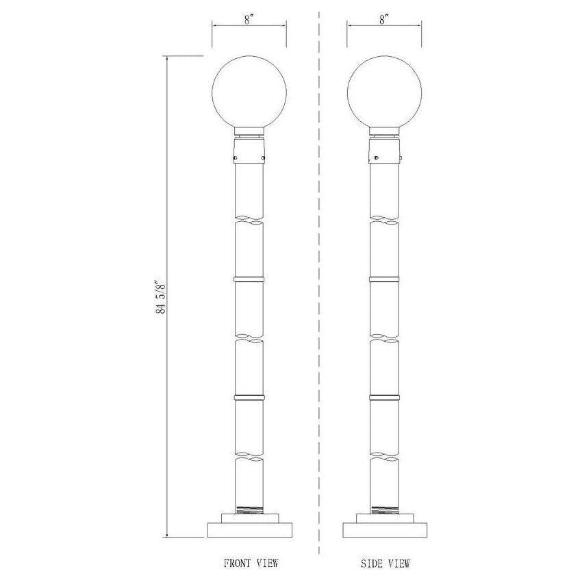 Laurent 1-Light Outdoor Post Mounted Fixture