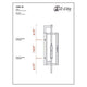 Lucian 2-Light 21.5" Outdoor Wall Light