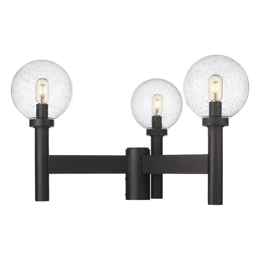 Laurent 3-Light 18" Outdoor Post Mount Fixture