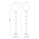 Laurent 1-Light Outdoor Post Mounted Fixture