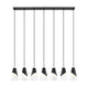 Aimie 7-Light Linear Chandelier
