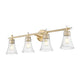 Belle 4-Light Vanity