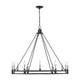 Dennison 12-Light Chandelier