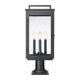 Hartwell 4-Light Outdoor Pier Mounted Fixture