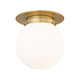 Calhoun 1-Light Flush Mount
