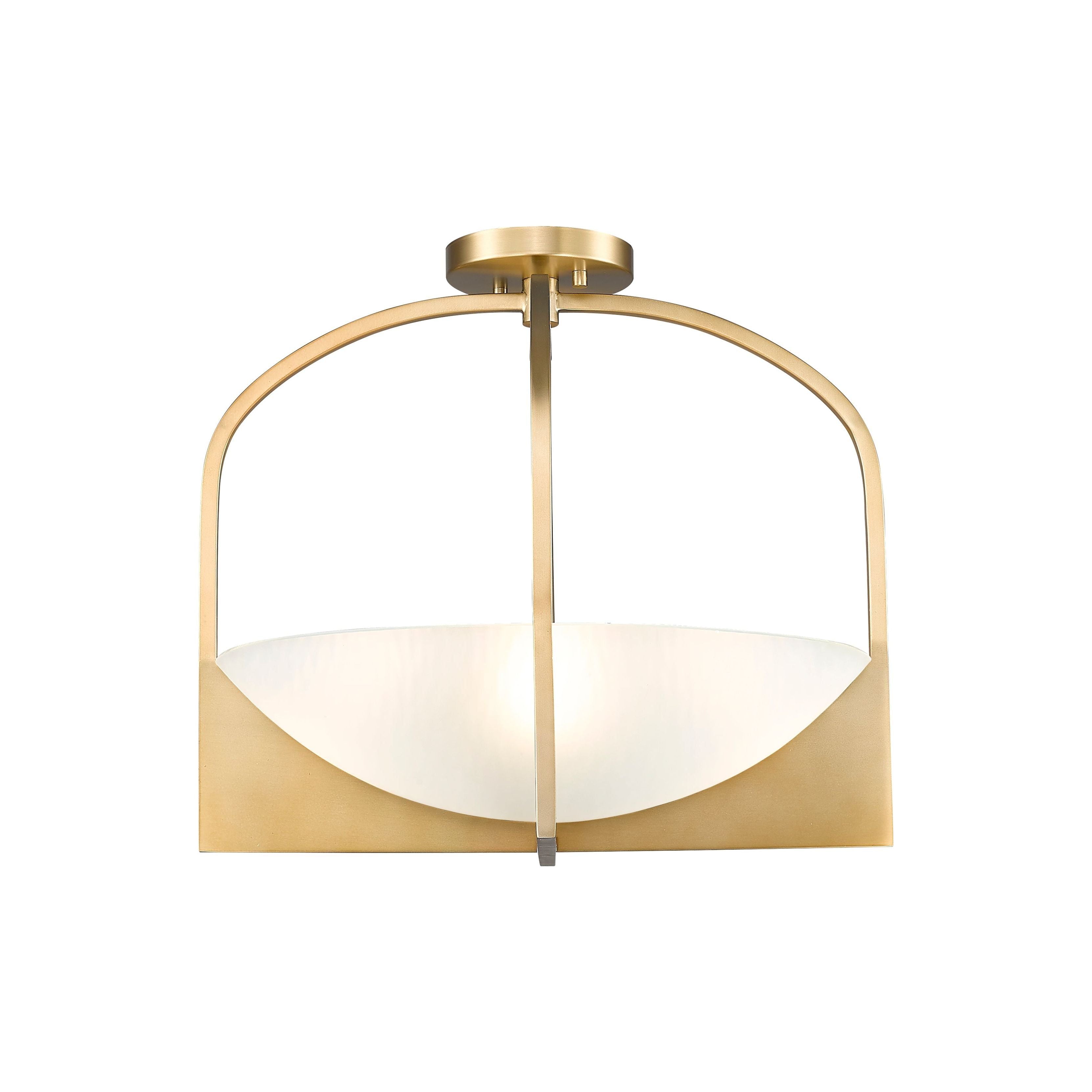 Devon 4-Light Semi Flush Mount