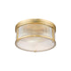 Carnaby 4-Light 18" Round Flush Mount