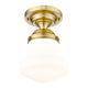 Vaughn 1-Light 10" Flush Mount