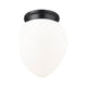 Gideon 1-Light 12" Flush Mount