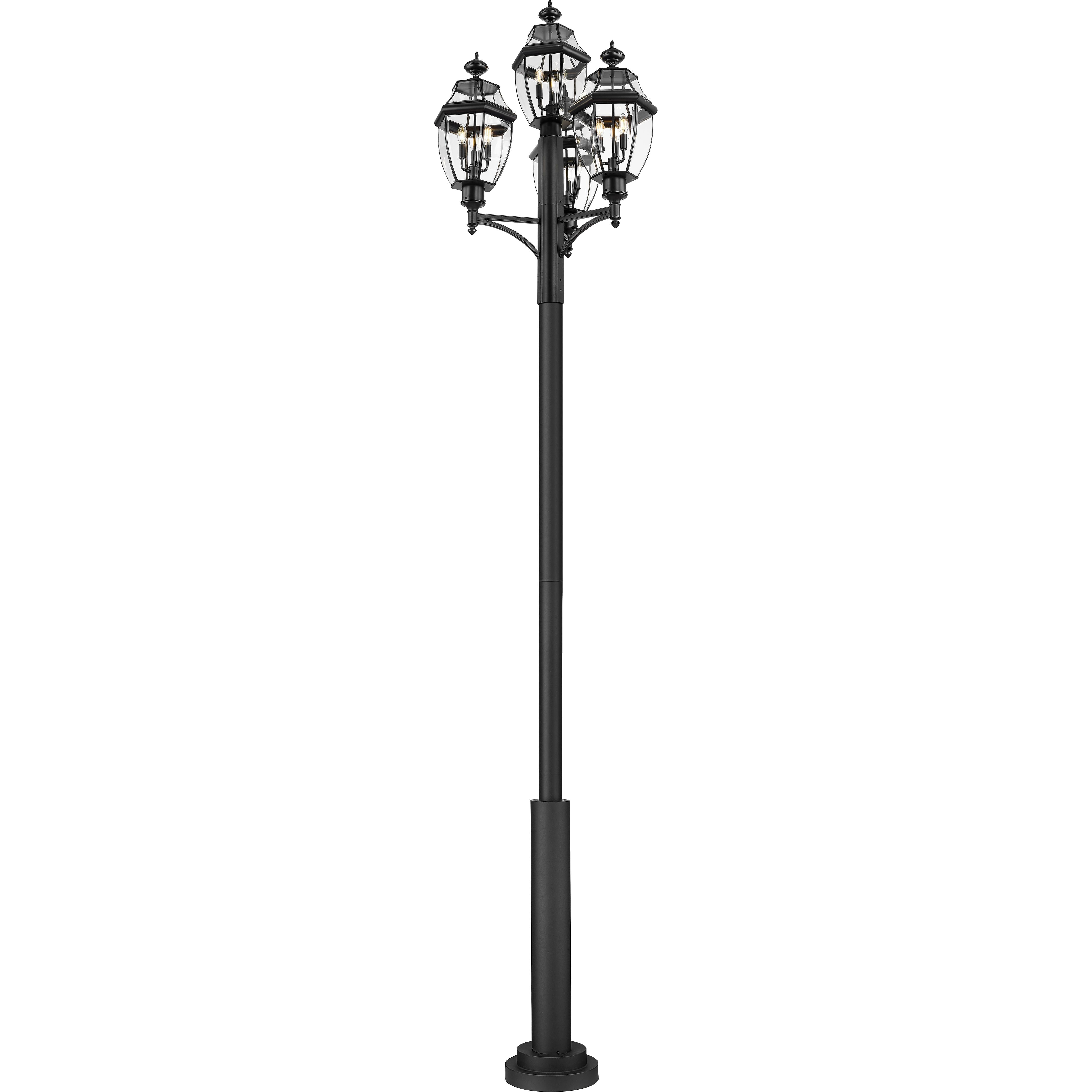 Westover 12-Light Outdoor Post Mount Fixture