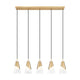 Aimie 5-Light Linear Chandelier