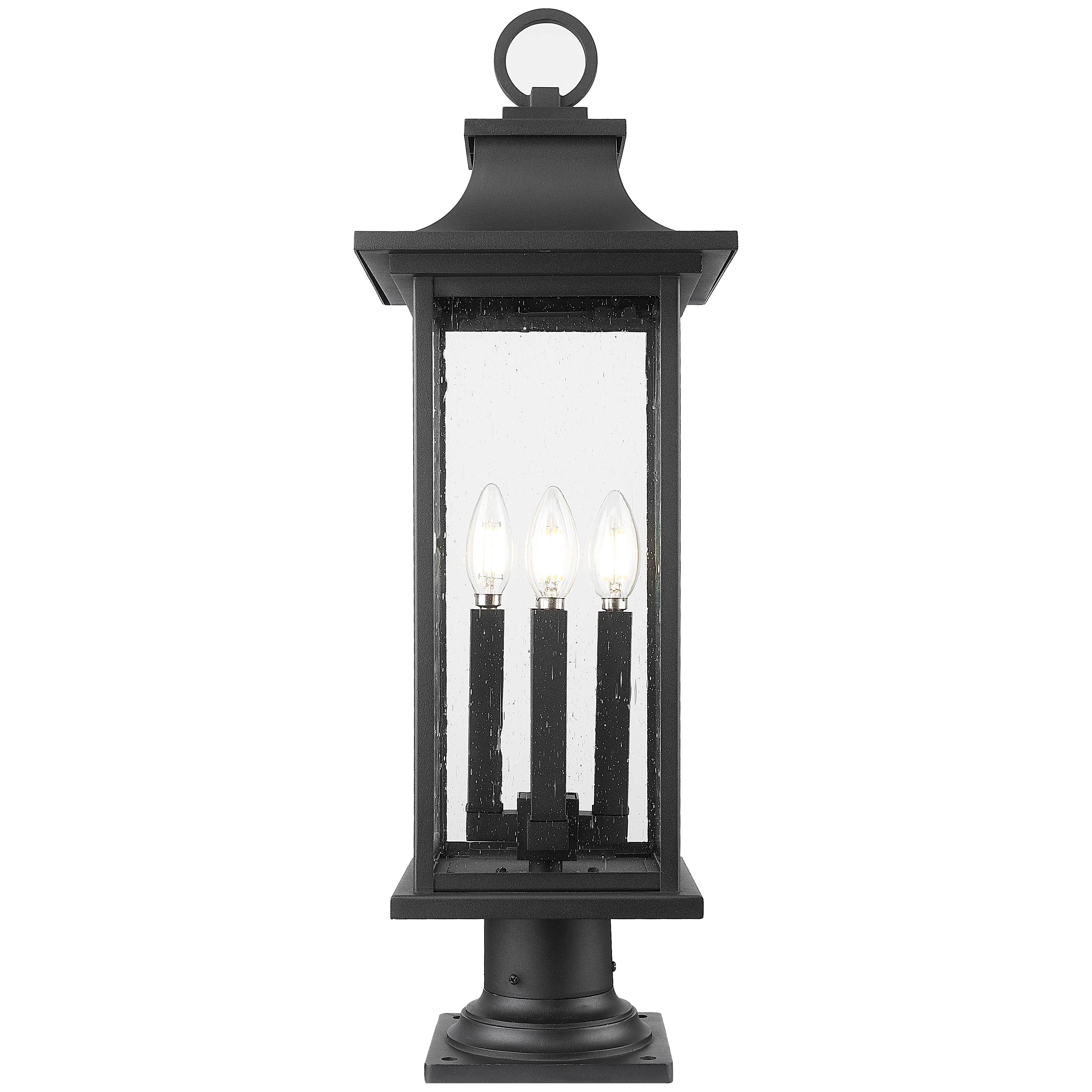 Tiberius 4-Light Outdoor Pier Mounted Fixture